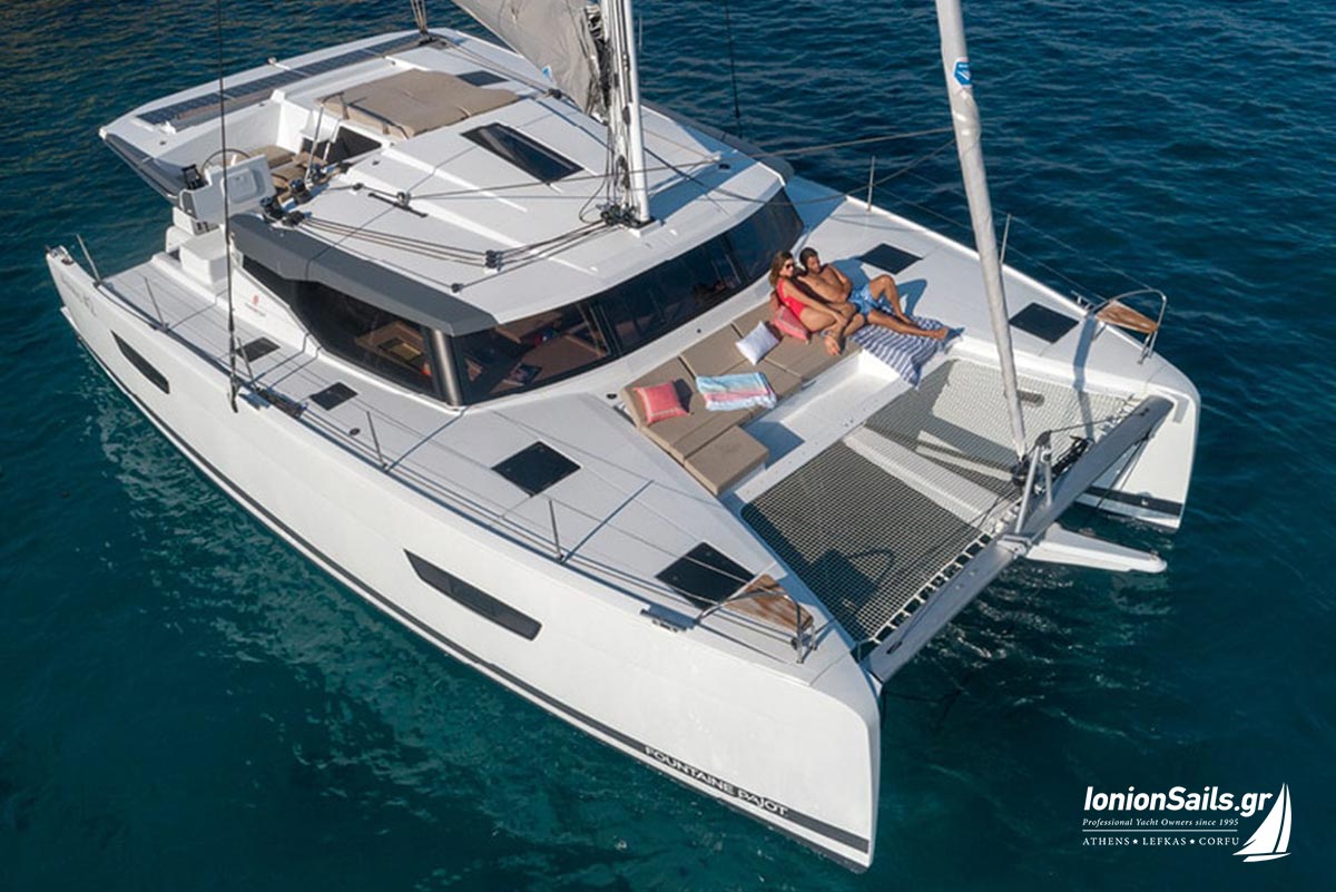 ionionsails.com - charter Fountaine Pajot Astrea 42, Inoe, catamaran