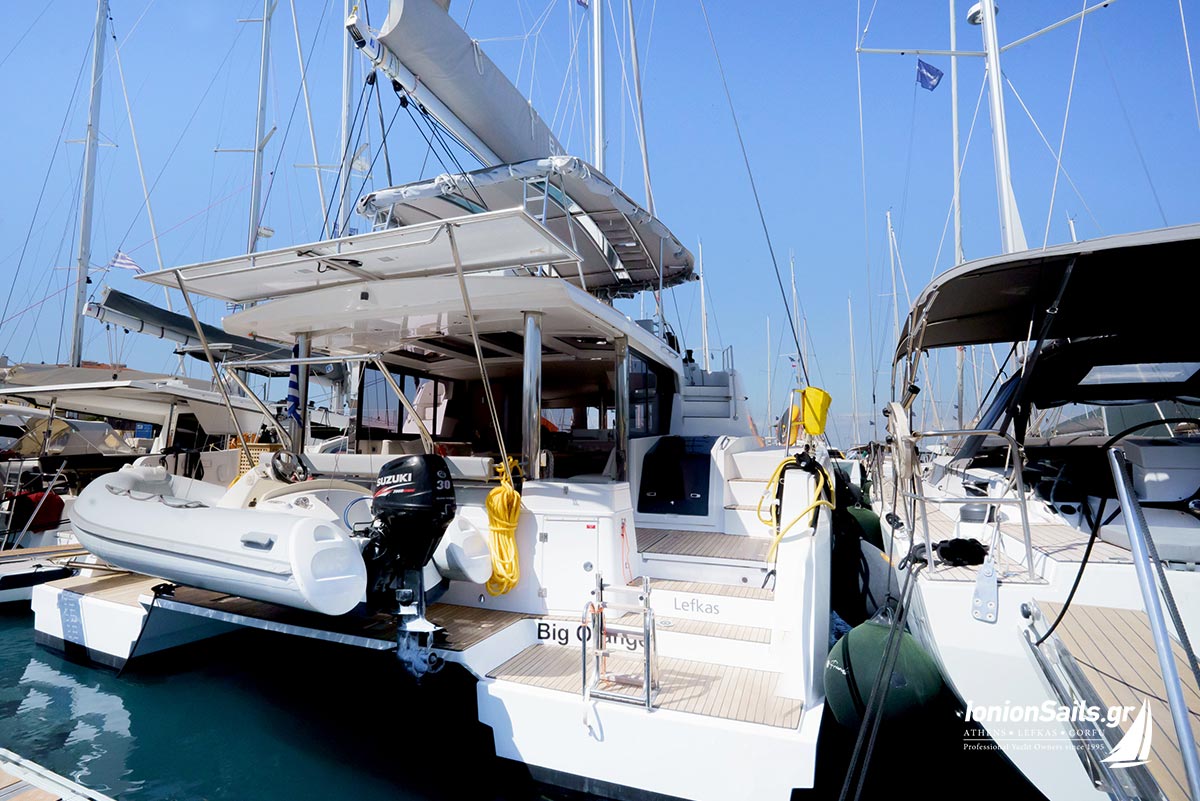 ionionsails.com - charter Bali 4.8, The Big Orange Boat, catamaran