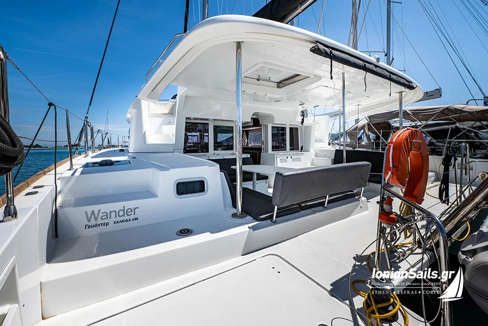 ionionsails.com - charter Lagoon 450 F, Wander, catamaran